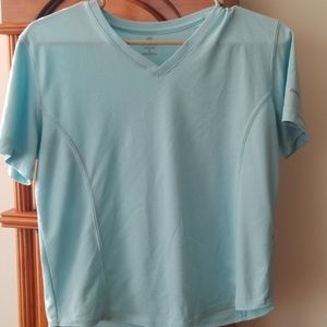 Jersey type, moisture wicking t-shirt